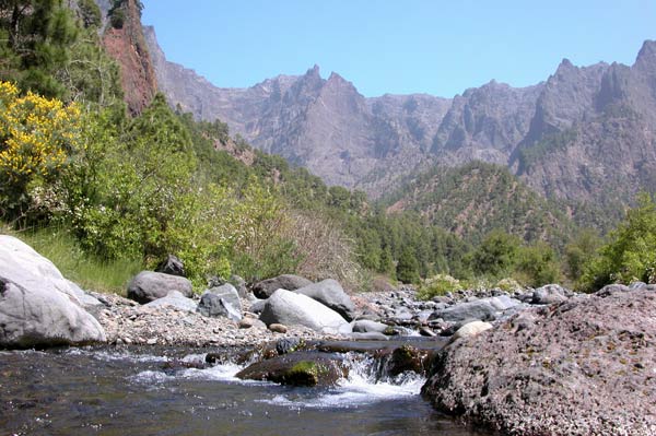 Nationalpark Caldera de Taburiente auf La Palma