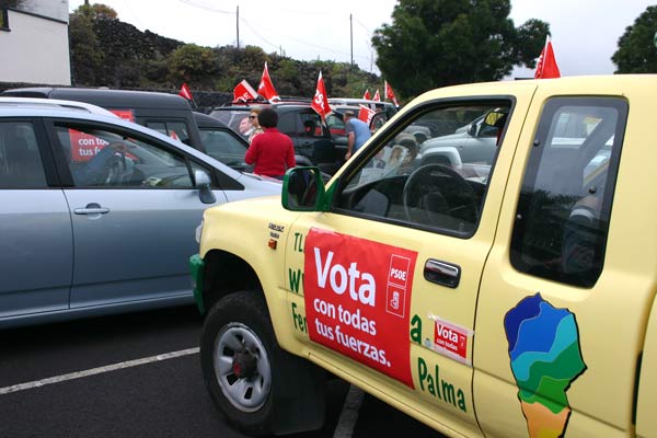 Ausflug der PSOE nach Puntagorda