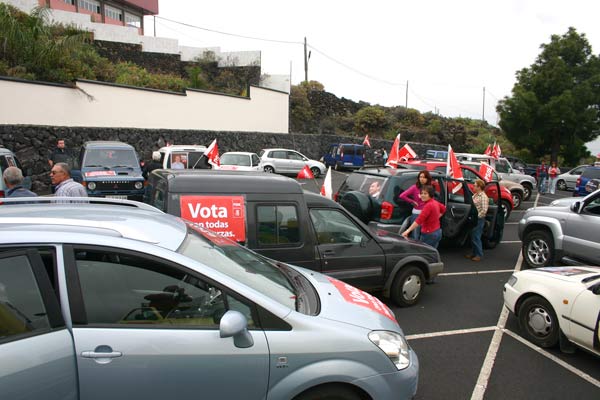 Ausflug der PSOE nach Puntagorda